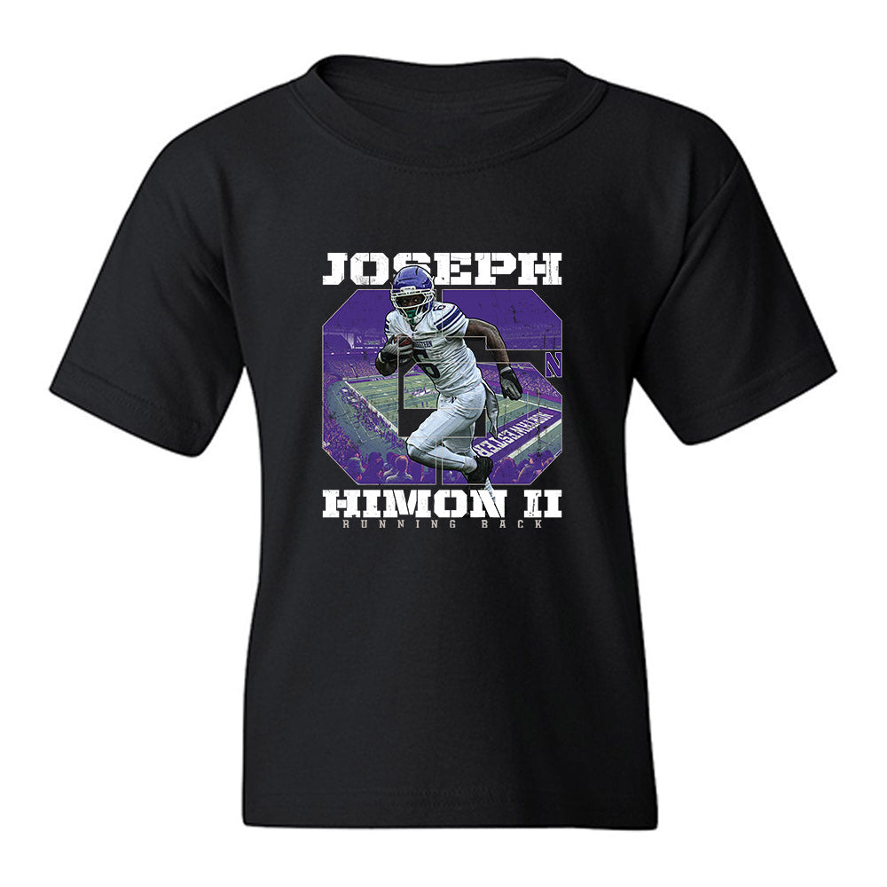 Northwestern - NCAA Football : Joseph Himon II - Collage Youth T-Shirt-0