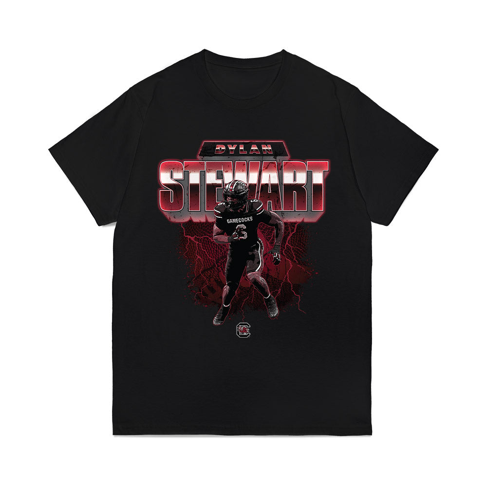 South Carolina - NCAA Football : Dylan Stewart - Collage Comfort Colors T-Shirt-0
