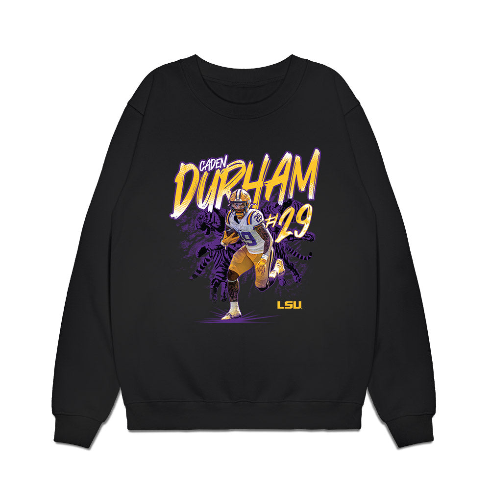 LSU - NCAA Football : Collage Premium Crewneck Sweatshirt-0