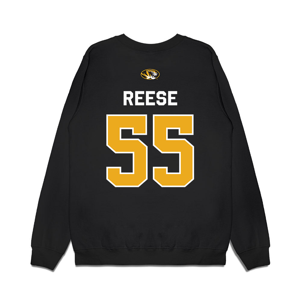 Missouri - NCAA Football : Tommy Reese - Memorial Stadium 100 Year Anniversary Premium Crewneck Sweatshirt-1