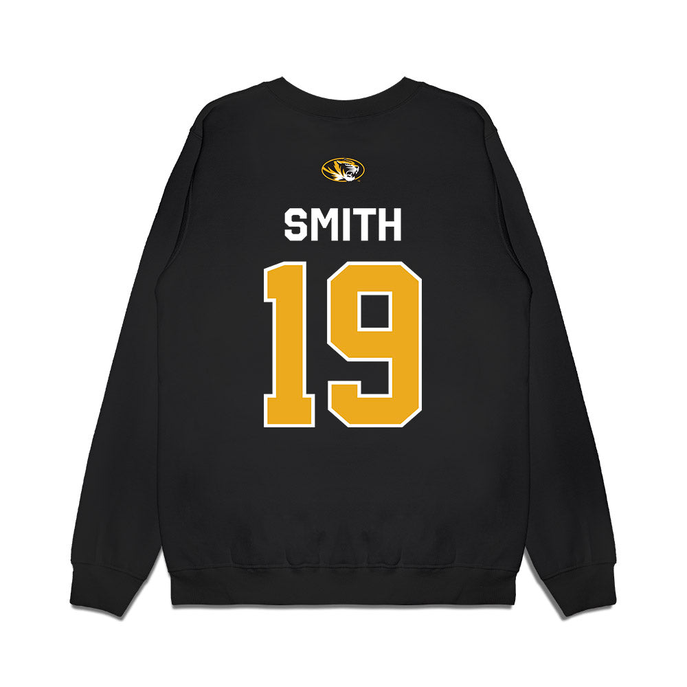 Missouri - NCAA Football : Darris Smith - Memorial Stadium 100 Year Anniversary Premium Crewneck Sweatshirt-1