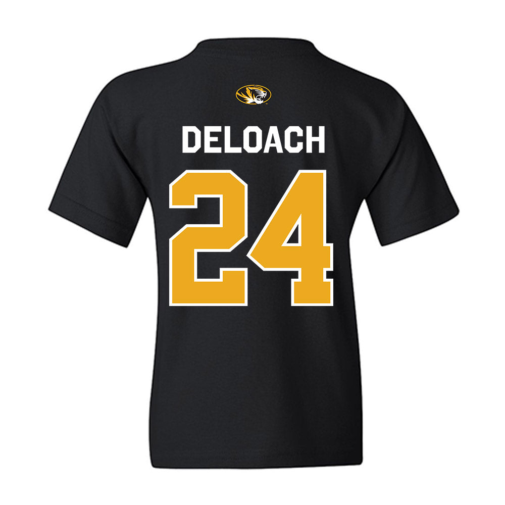 Missouri - NCAA Football : Nicholas DeLoach - Memorial Stadium 100 Year Anniversary Youth T-Shirt-1