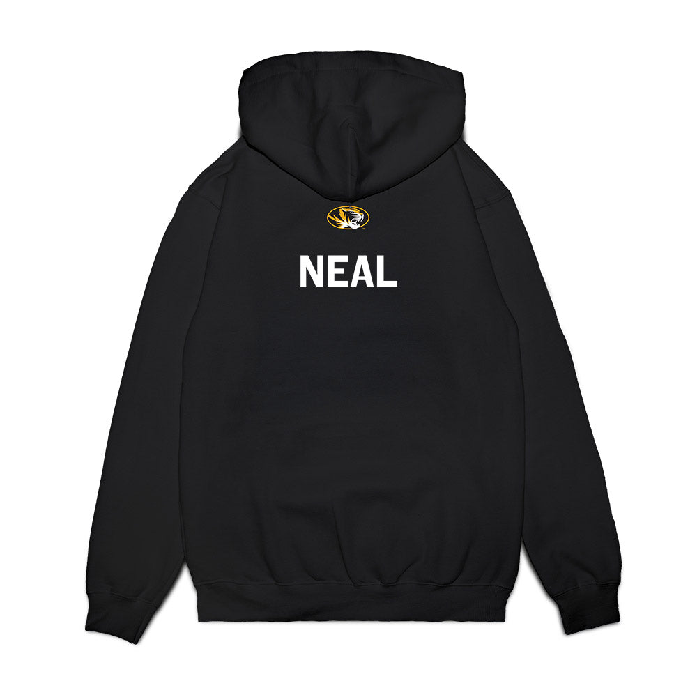 Missouri - NCAA Football : Trashundon Neal - Memorial Stadium 100 Year Anniversary Premium Hooded Sweatshirt-1