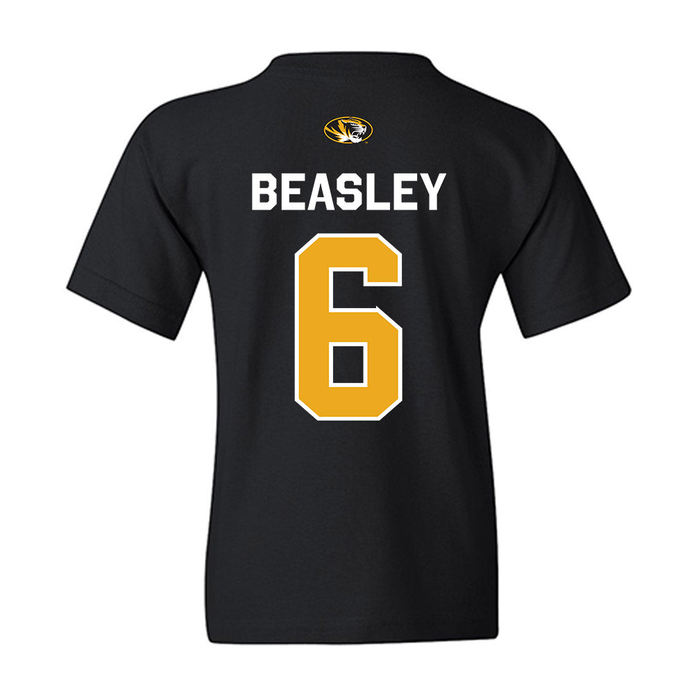 Missouri - NCAA Football : Jeremiah Beasley - Memorial Stadium 100 Year Anniversary Youth T-Shirt-1