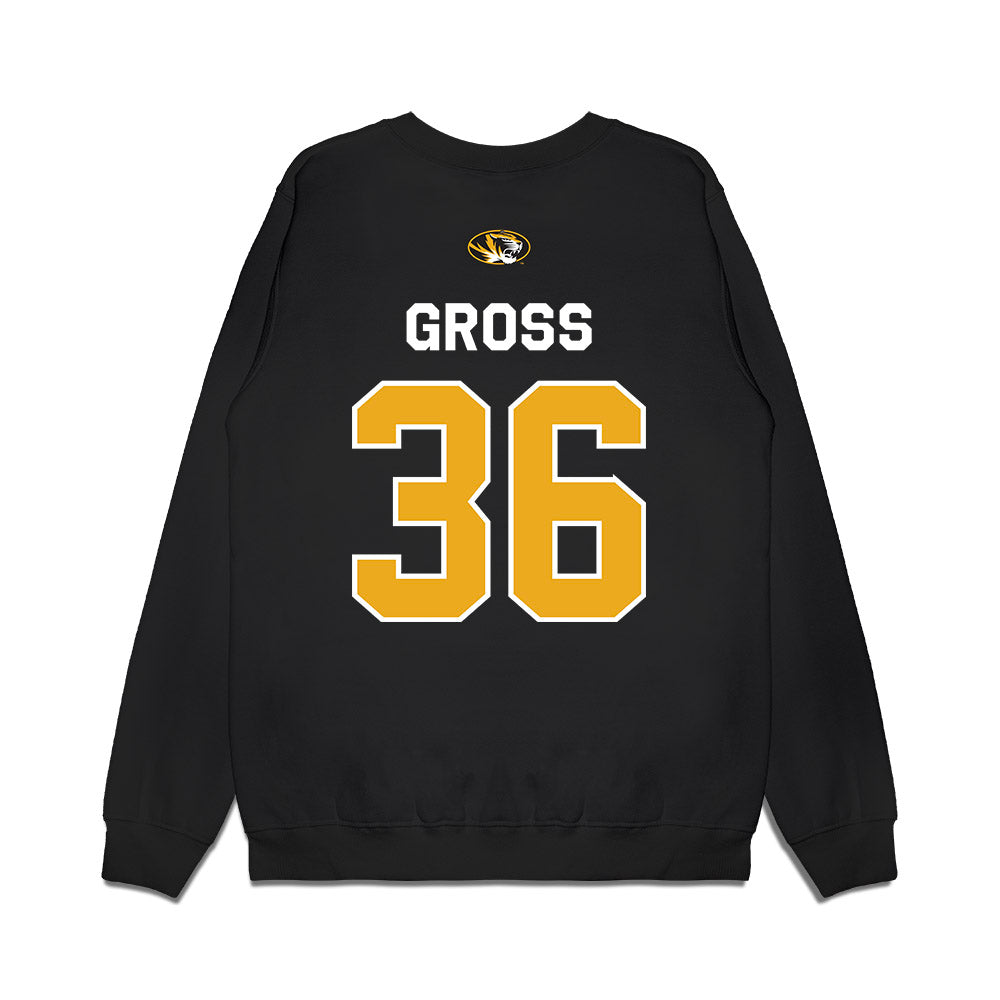 Missouri - NCAA Football : Sean Gross - Memorial Stadium 100 Year Anniversary Premium Crewneck Sweatshirt-1