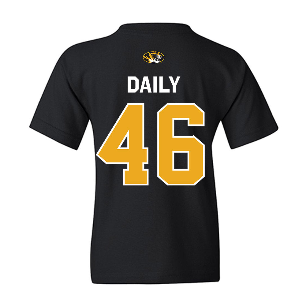 Missouri - NCAA Football : Jackson Daily - Memorial Stadium 100 Year Anniversary Youth T-Shirt-1