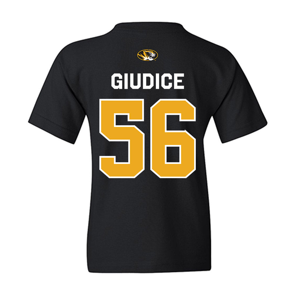 Missouri - NCAA Football : Dominick Giudice - Memorial Stadium 100 Year Anniversary Youth T-Shirt-1