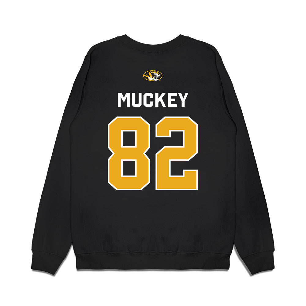 Missouri - NCAA Football : Logan Muckey - Memorial Stadium 100 Year Anniversary Premium Crewneck Sweatshirt-1