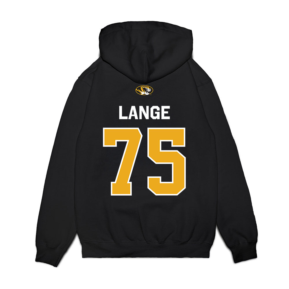 Missouri - NCAA Football : Jack Lange - Memorial Stadium 100 Year Anniversary Premium Hooded Sweatshirt-1