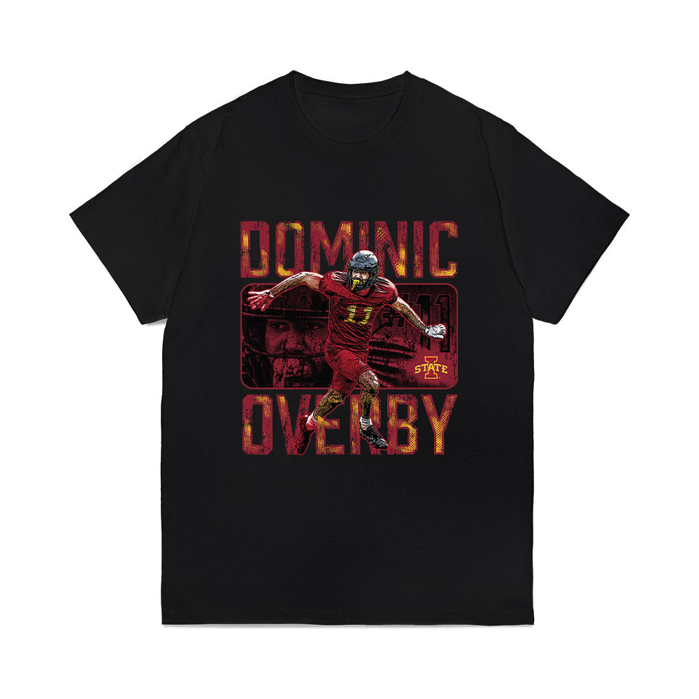 Iowa State - NCAA Football : Dominic Overby - Collage Comfort Colors T-Shirt-0