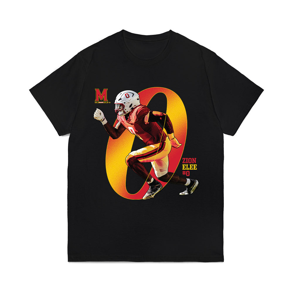 Maryland - NCAA Football : Zion Elee - Breakthrough Comfort Colors T-Shirt-0