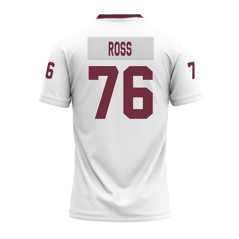 Mississippi State - NCAA Football : Jayden Ross - White Premium Football Jersey-1
