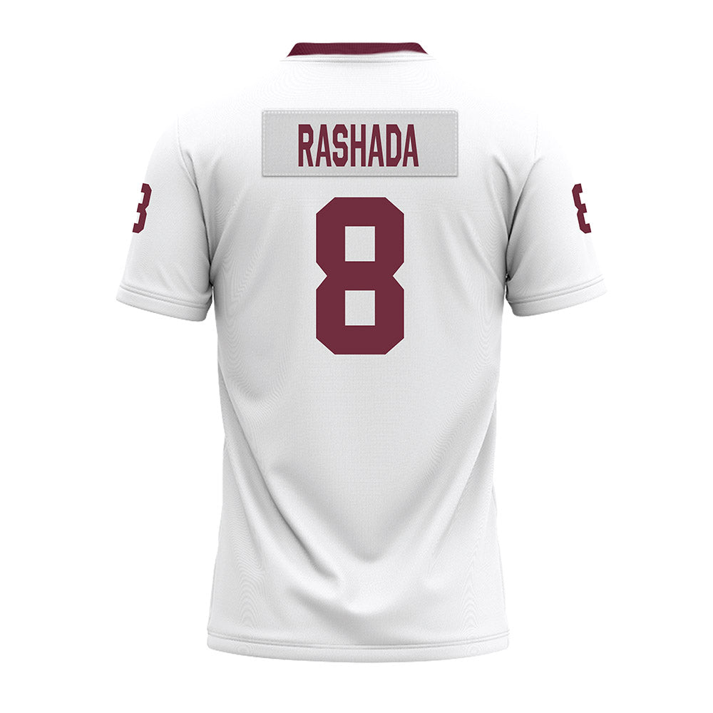 Mississippi State - NCAA Football : Jaden Rashada - White Premium Football Jersey-1