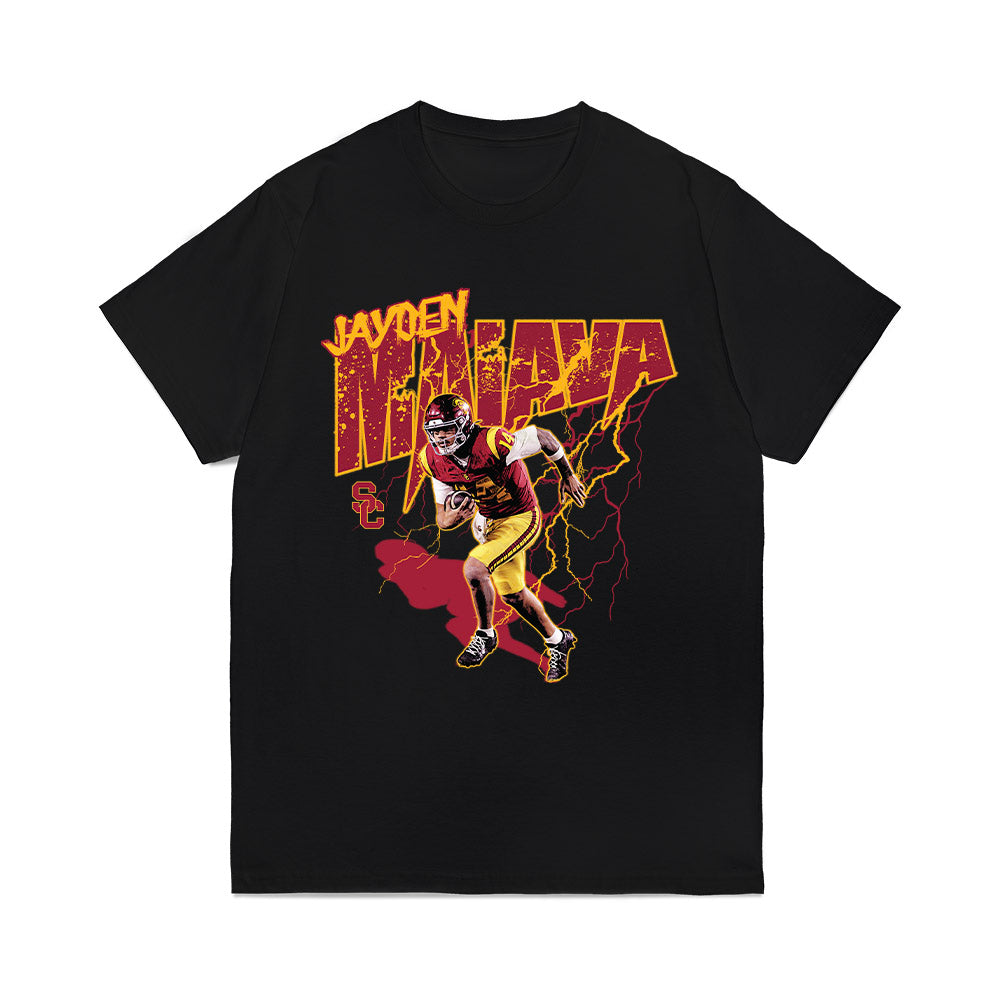 USC - NCAA Football : Jayden Maiava - Collage Comfort Colors T-Shirt-0