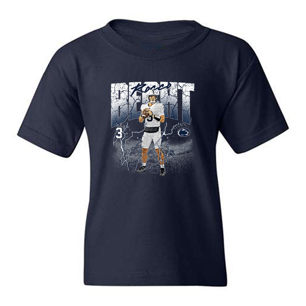Penn State - NCAA Football : Rocco Becht - Collage Youth T-Shirt-0