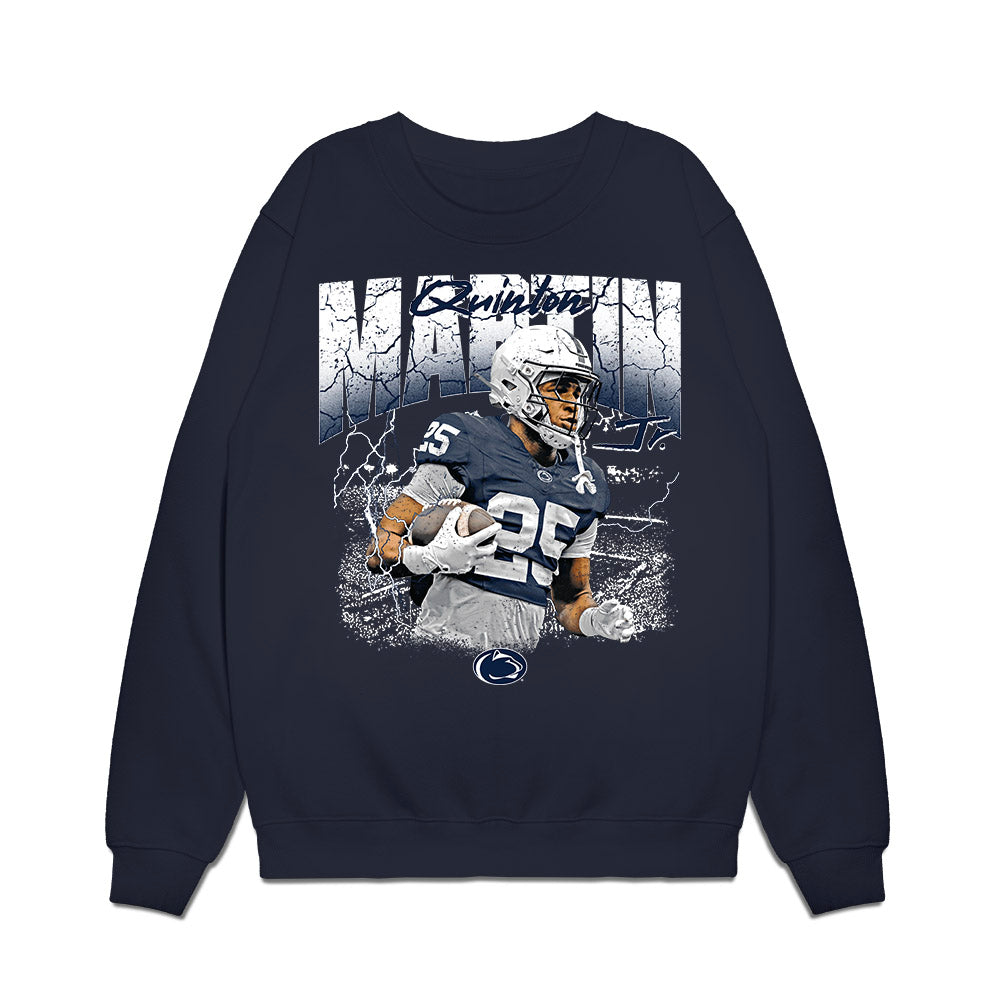 Penn State - NCAA Football : Quinton Martin Jr. - Collage Premium Crewneck Sweatshirt-0