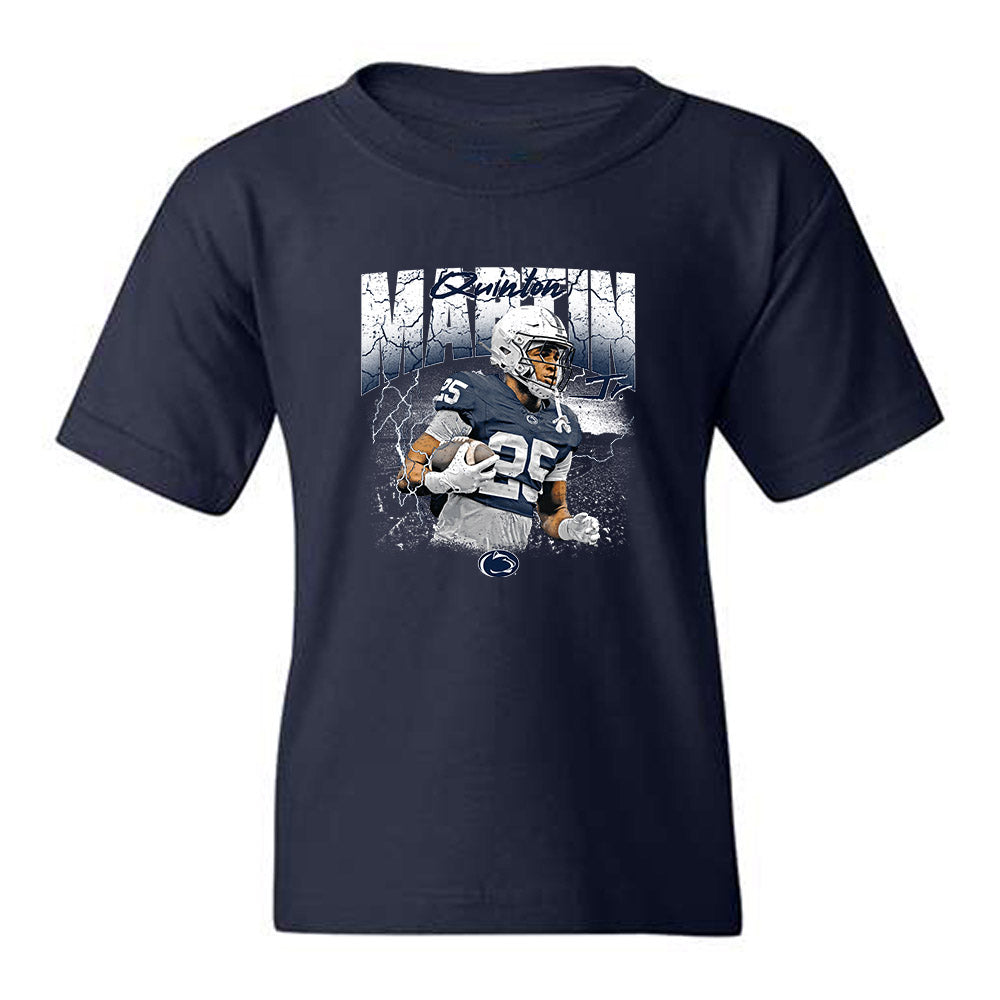 Penn State - NCAA Football : Quinton Martin Jr. - Collage Youth T-Shirt-0