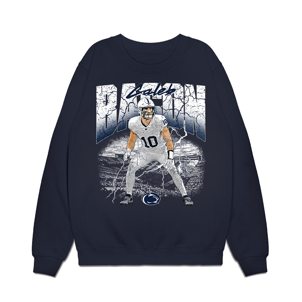 Penn State - NCAA Football : Caleb Bacon - Collage Premium Crewneck Sweatshirt-0
