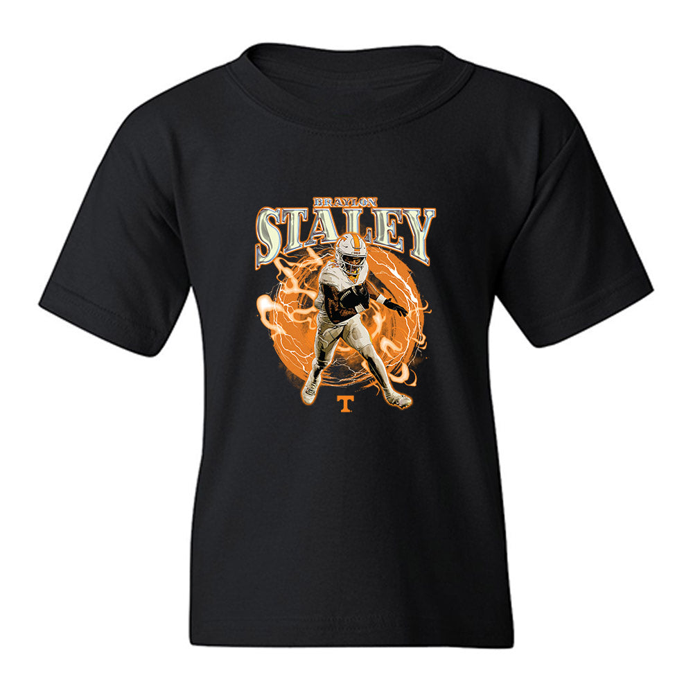 Tennessee - NCAA Football : Braylon Staley - Collage Youth T-Shirt-0