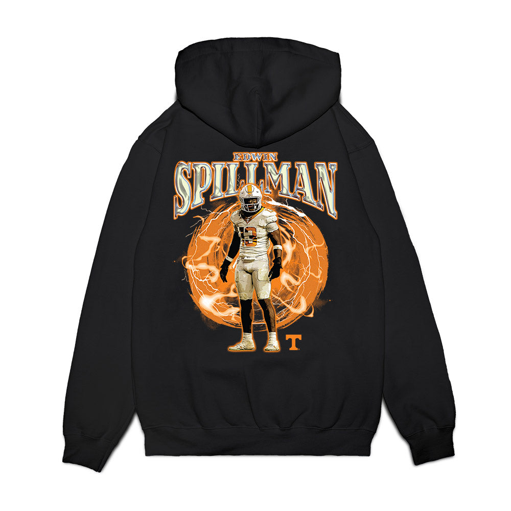 Tennessee - NCAA Football : Edwin Spillman - Collage Premium Hooded Sweatshirt-1