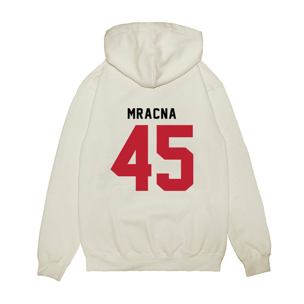 Georgia - NCAA Baseball : Christian Mracna - OmaDawgs Premium Hooded Sweatshirt-1