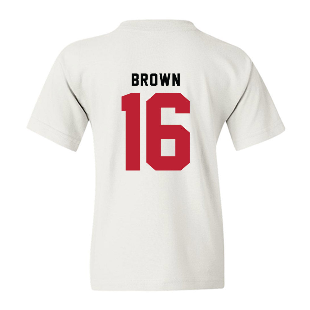 Georgia - NCAA Baseball : Zachary Brown - OmaDawgs Youth T-Shirt-1