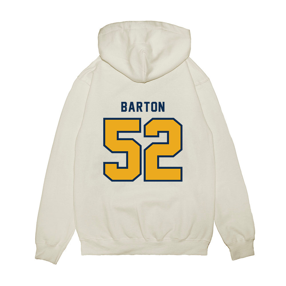 West Virginia - NCAA Baseball : Slade Barton - Omaneers Premium Hooded Sweatshirt-1