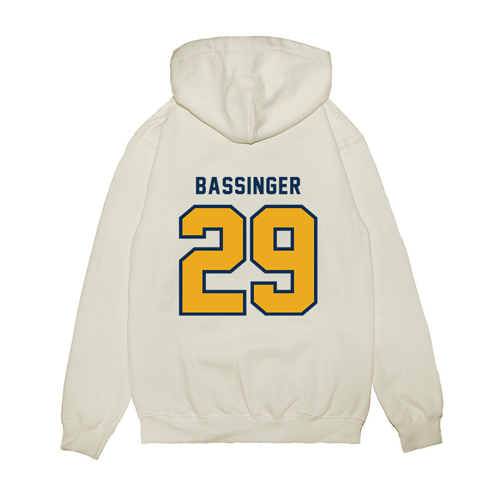 West Virginia - NCAA Baseball : Reese Bassinger - Omaneers Premium Hooded Sweatshirt-1