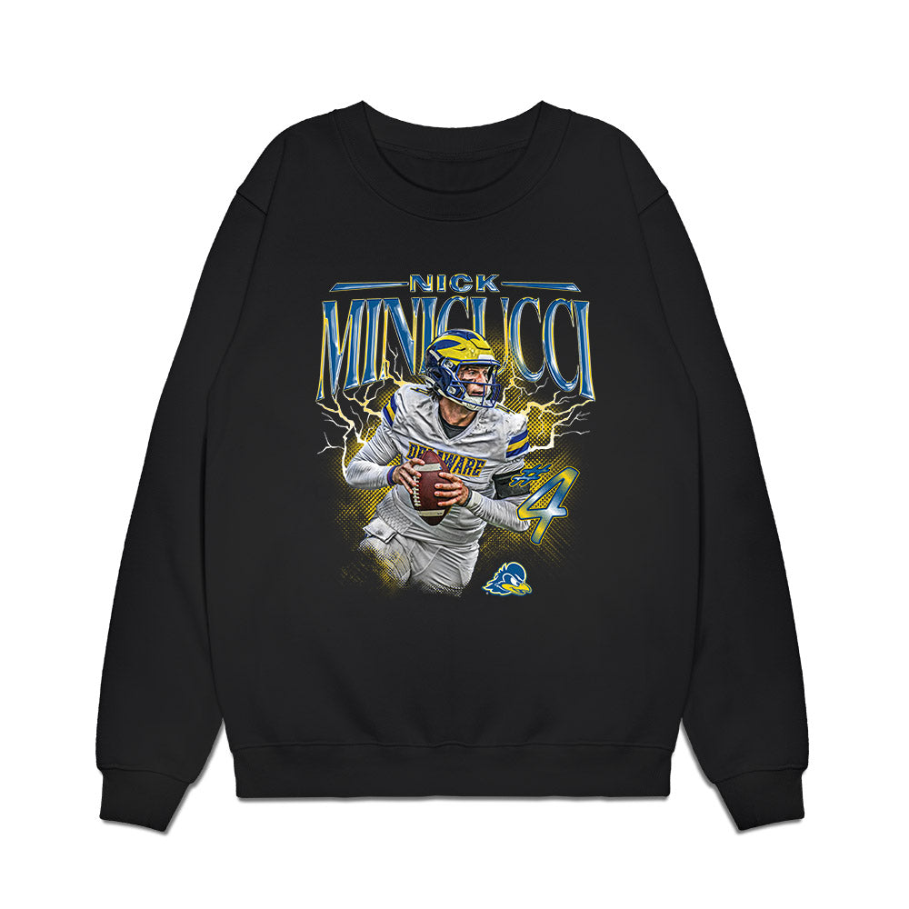 Delaware - NCAA Football : Nicholas Minicucci - Collage Premium Crewneck Sweatshirt-0