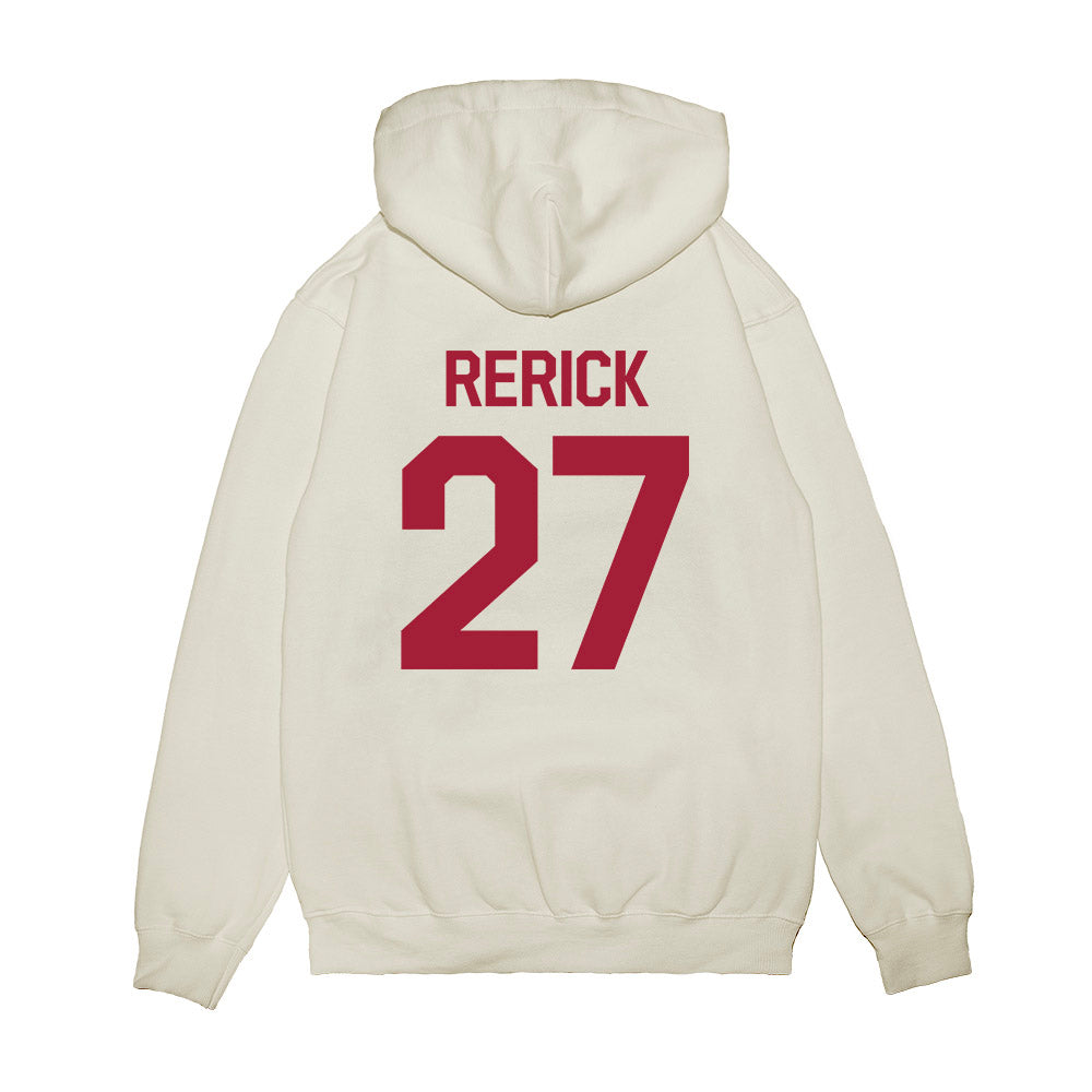 Oklahoma - NCAA Baseball : Drew Rerick - Graphic Premium Hooded Sweatshirt-1