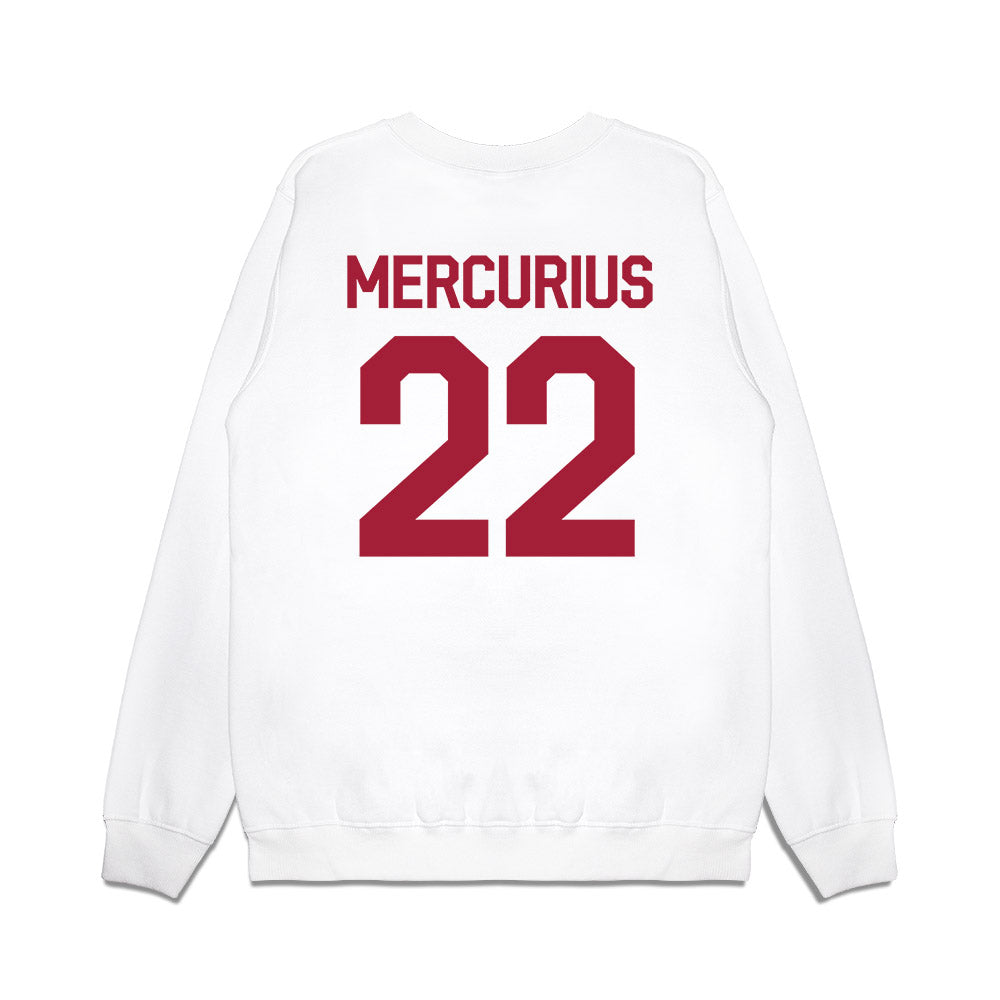 Oklahoma - NCAA Baseball : Leighton Mercurius - Graphic Premium Crewneck Sweatshirt-1
