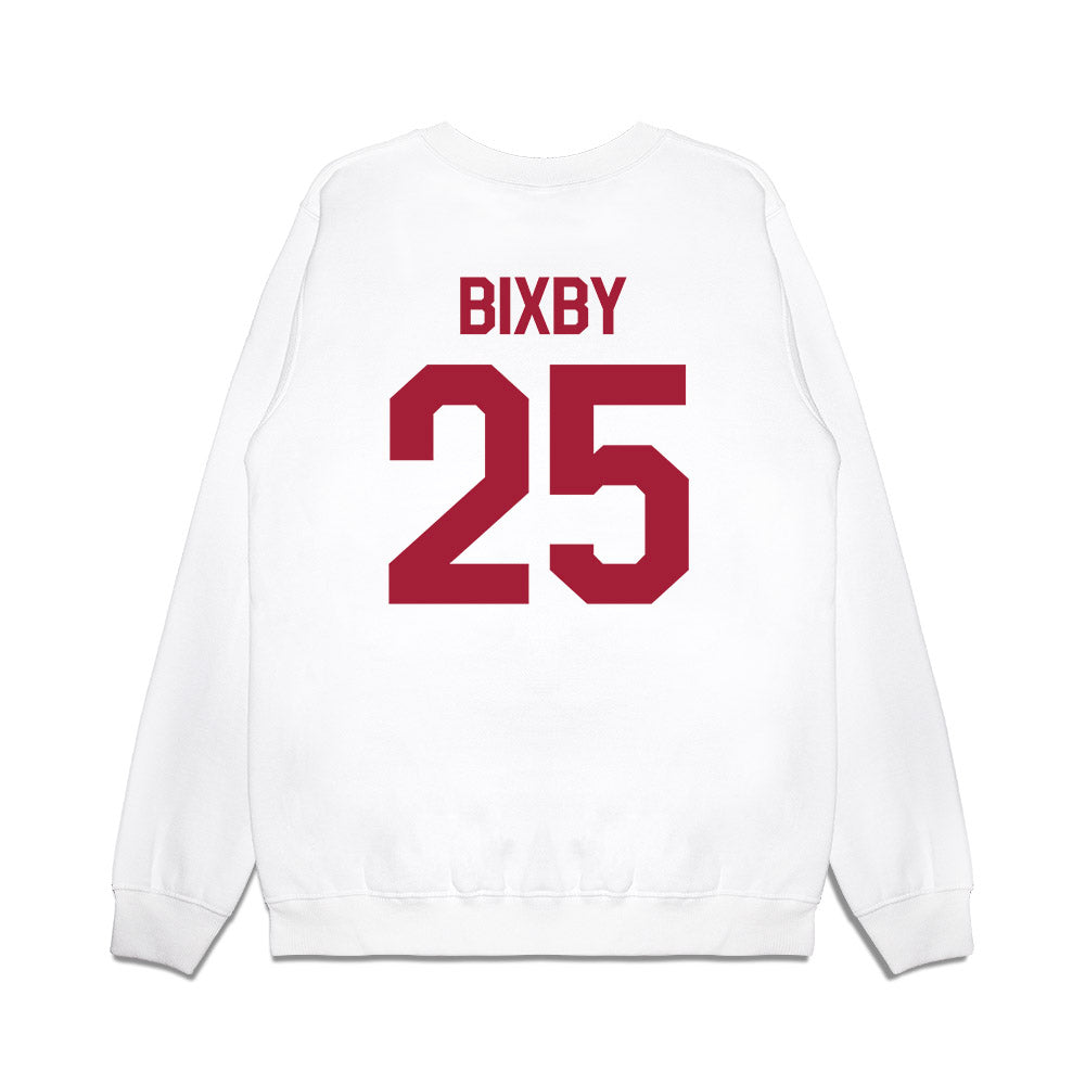 Oklahoma - NCAA Baseball : Mason Bixby - Graphic Premium Crewneck Sweatshirt-1