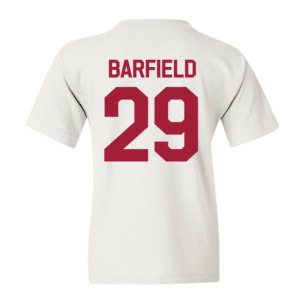 Oklahoma - NCAA Baseball : Jaden Barfield - Graphic Youth T-Shirt-1
