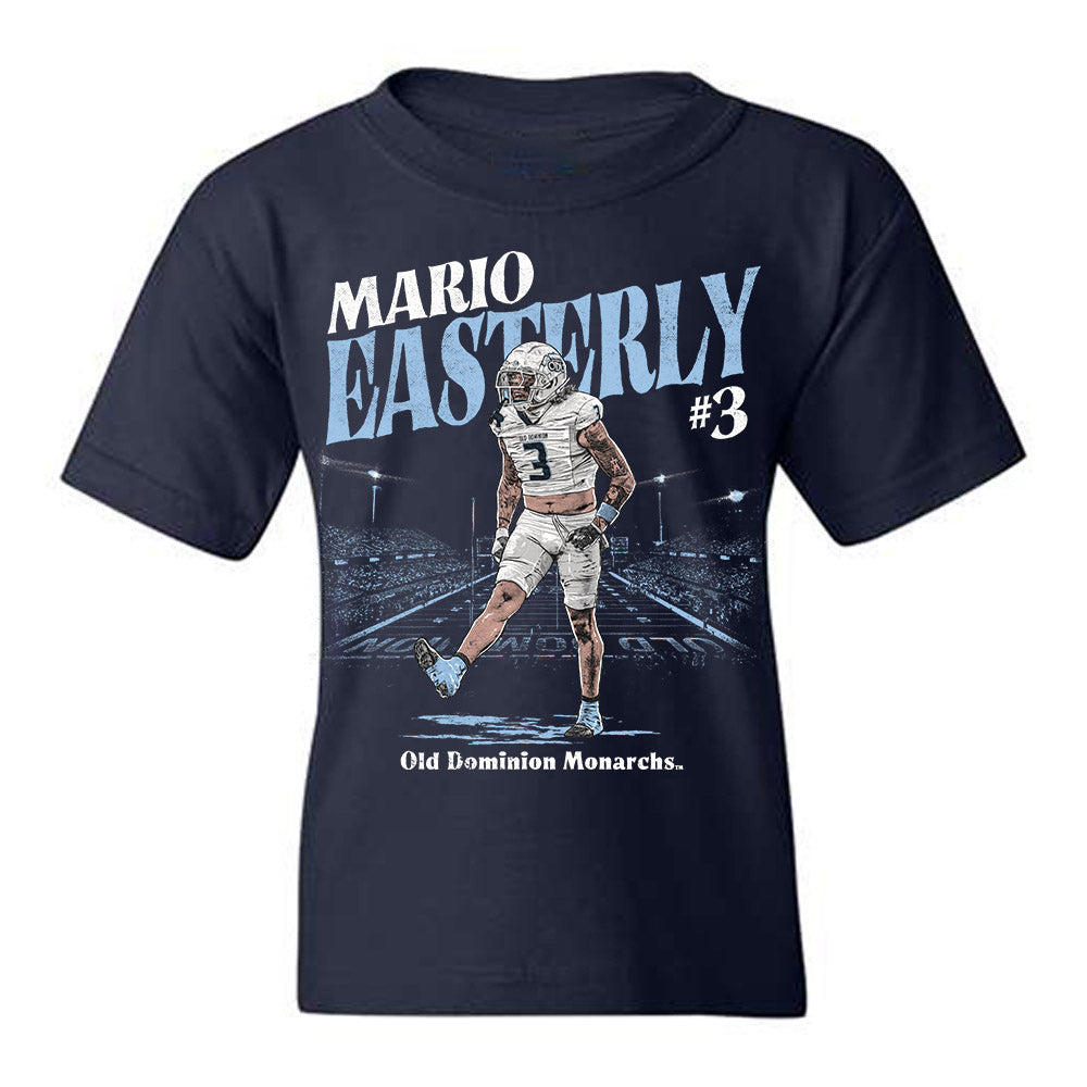 Old Dominion - NCAA Football : Mario Easterly - Collage Youth T-Shirt-0
