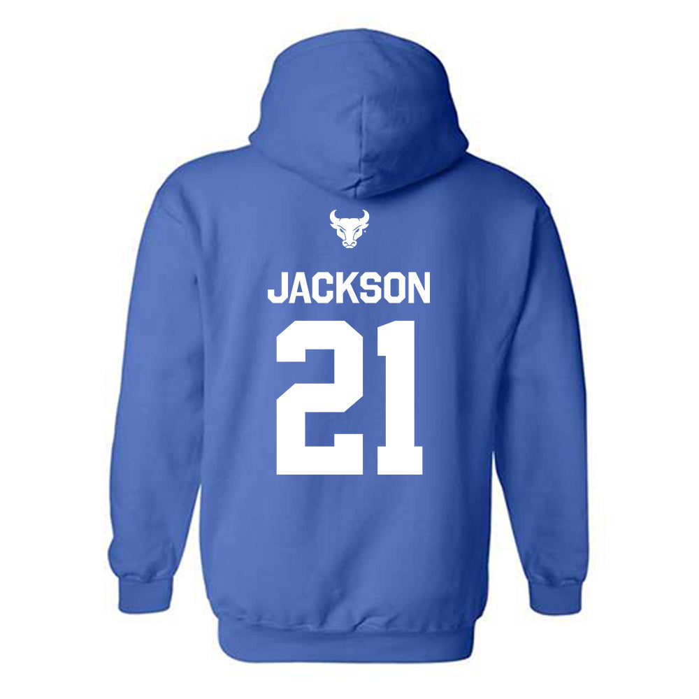 Buffalo - NCAA Women's Basketball : diann jackson - Classic Shersey Hooded Sweatshirt-1