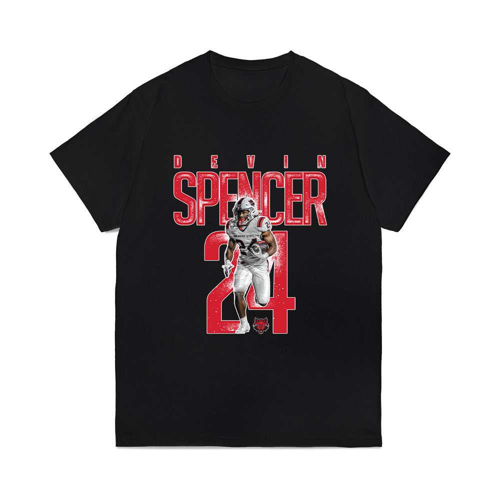 Arkansas State - NCAA Football : Devin Spencer - Collage Comfort Colors T-Shirt-0