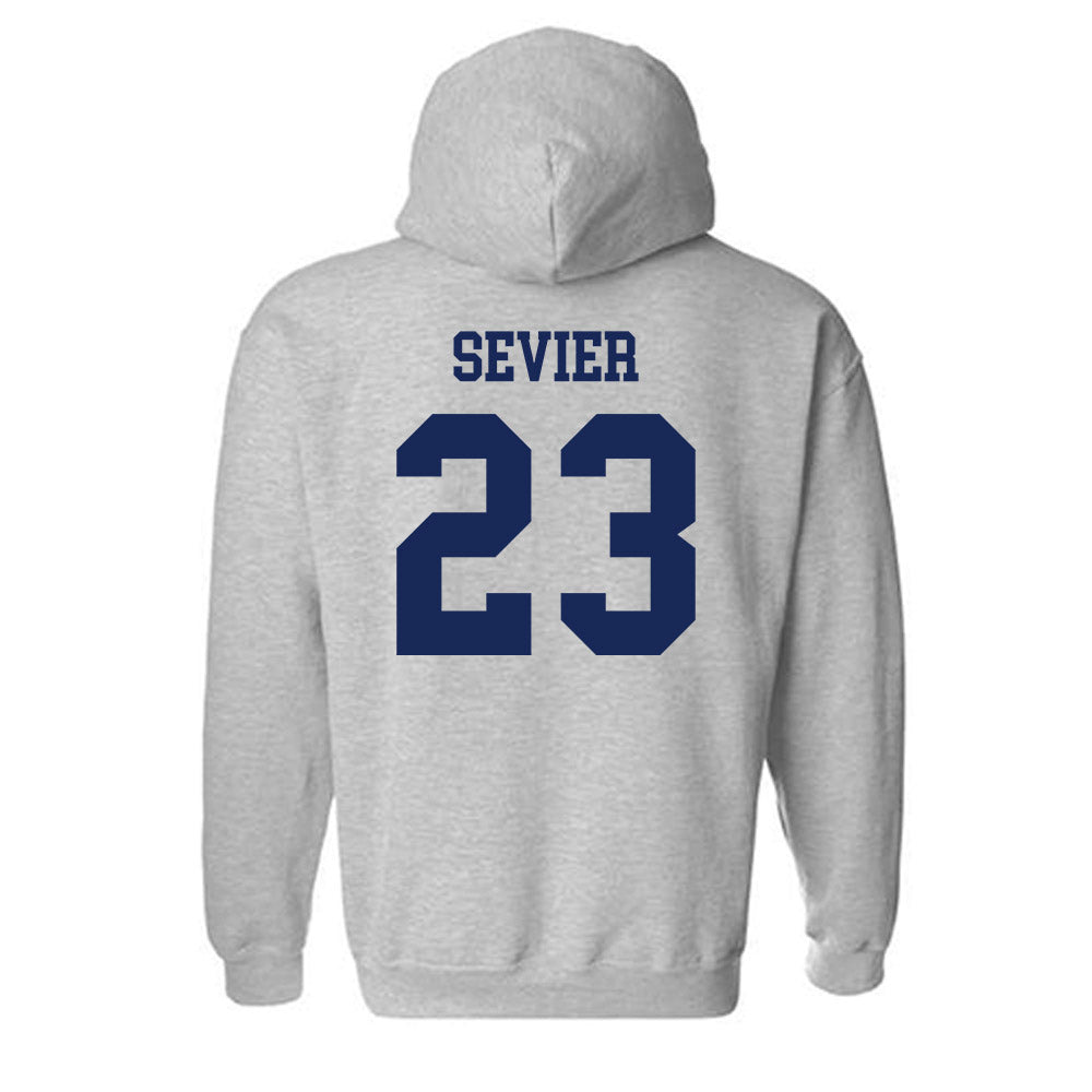 Berry - NCAA Women's Basketball : Corrin Sevier - Classic Shersey Hooded Sweatshirt-1