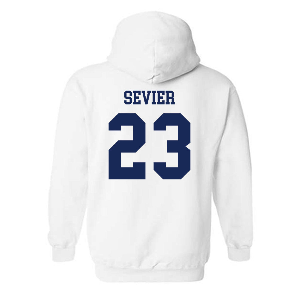 Berry - NCAA Women's Basketball : Corrin Sevier - Classic Shersey Hooded Sweatshirt-1