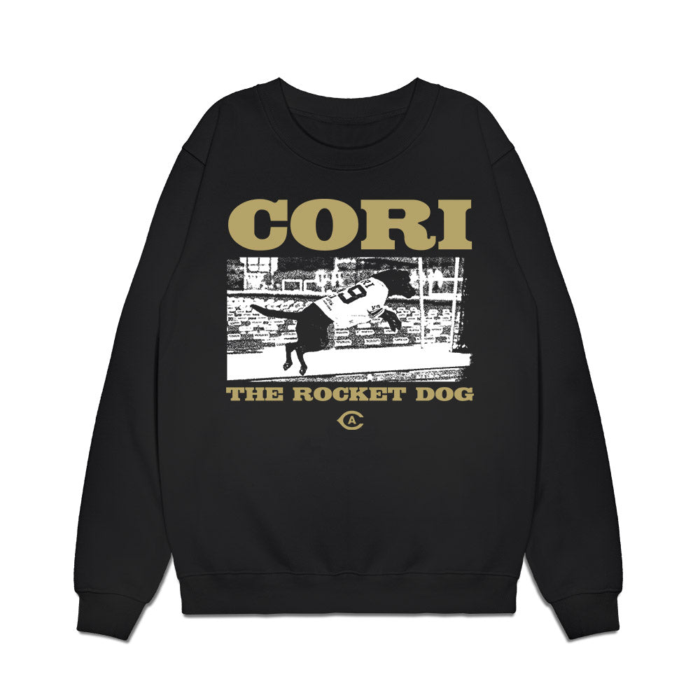 UC Davis - : - Cori The Rocket Dog Premium Crewneck Sweatshirt-0