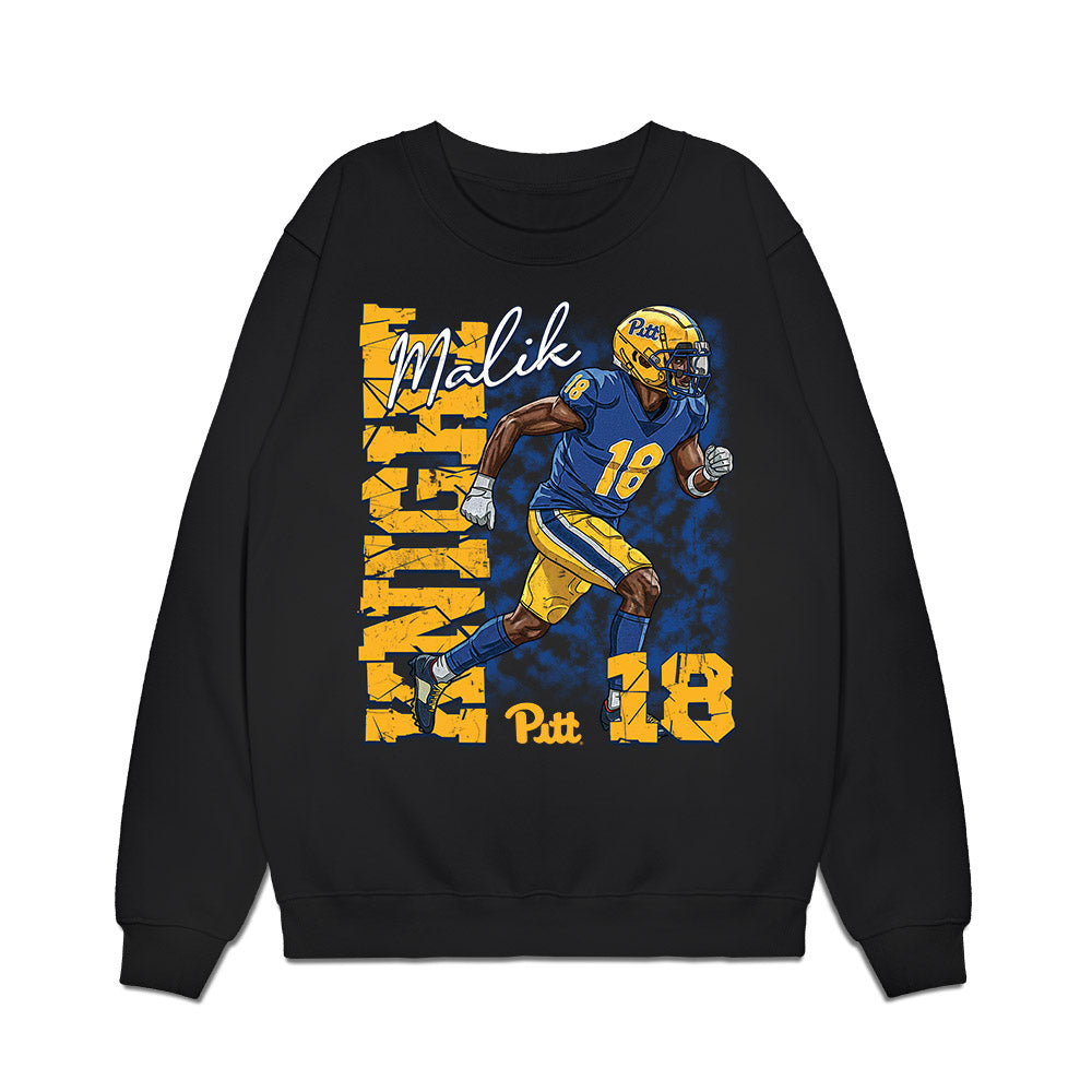 Pittsburgh - NCAA Football : Malik Knight - Collage Premium Crewneck Sweatshirt-0