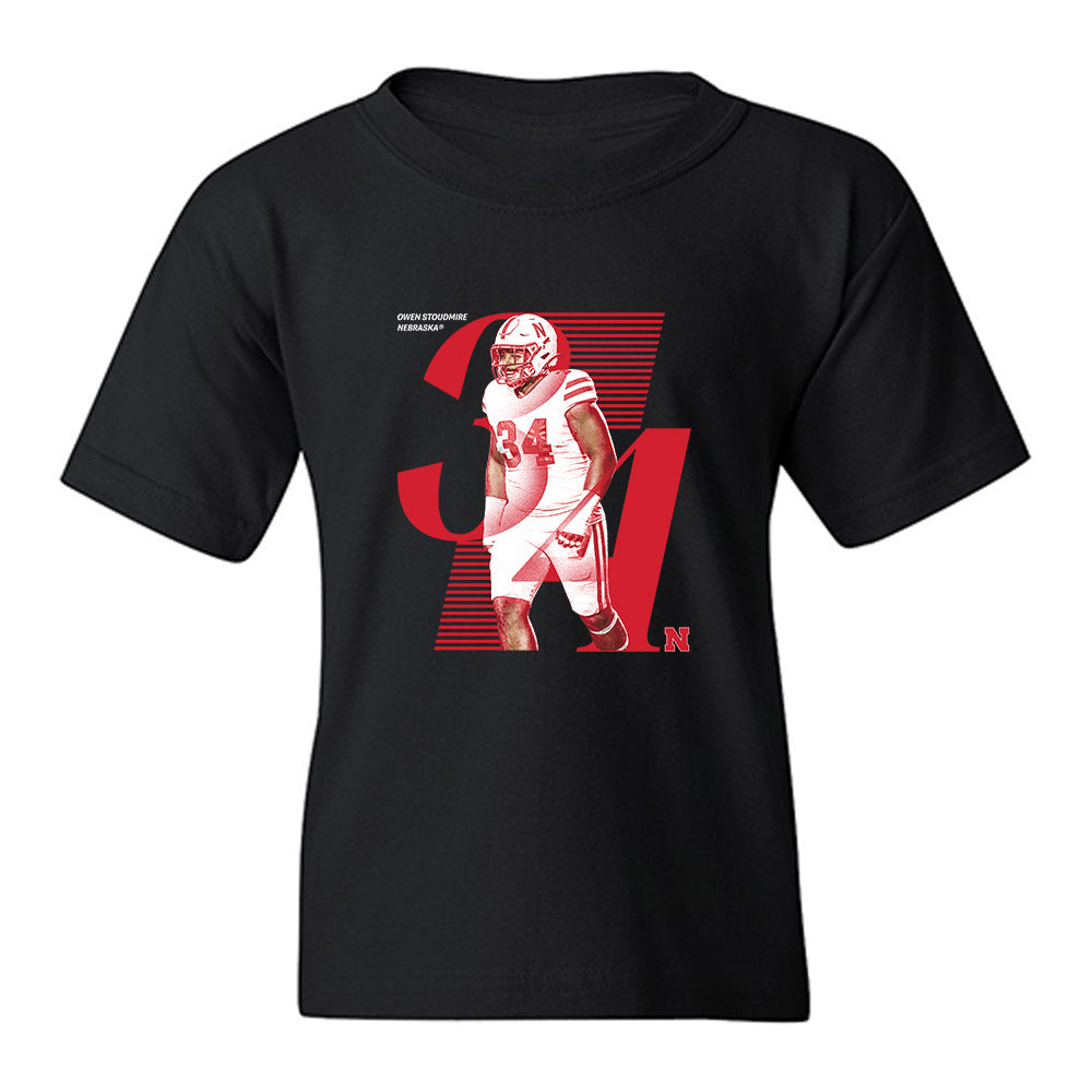 Nebraska - NCAA Football : Owen Stoudmire - Breakthrough Youth T-Shirt-0
