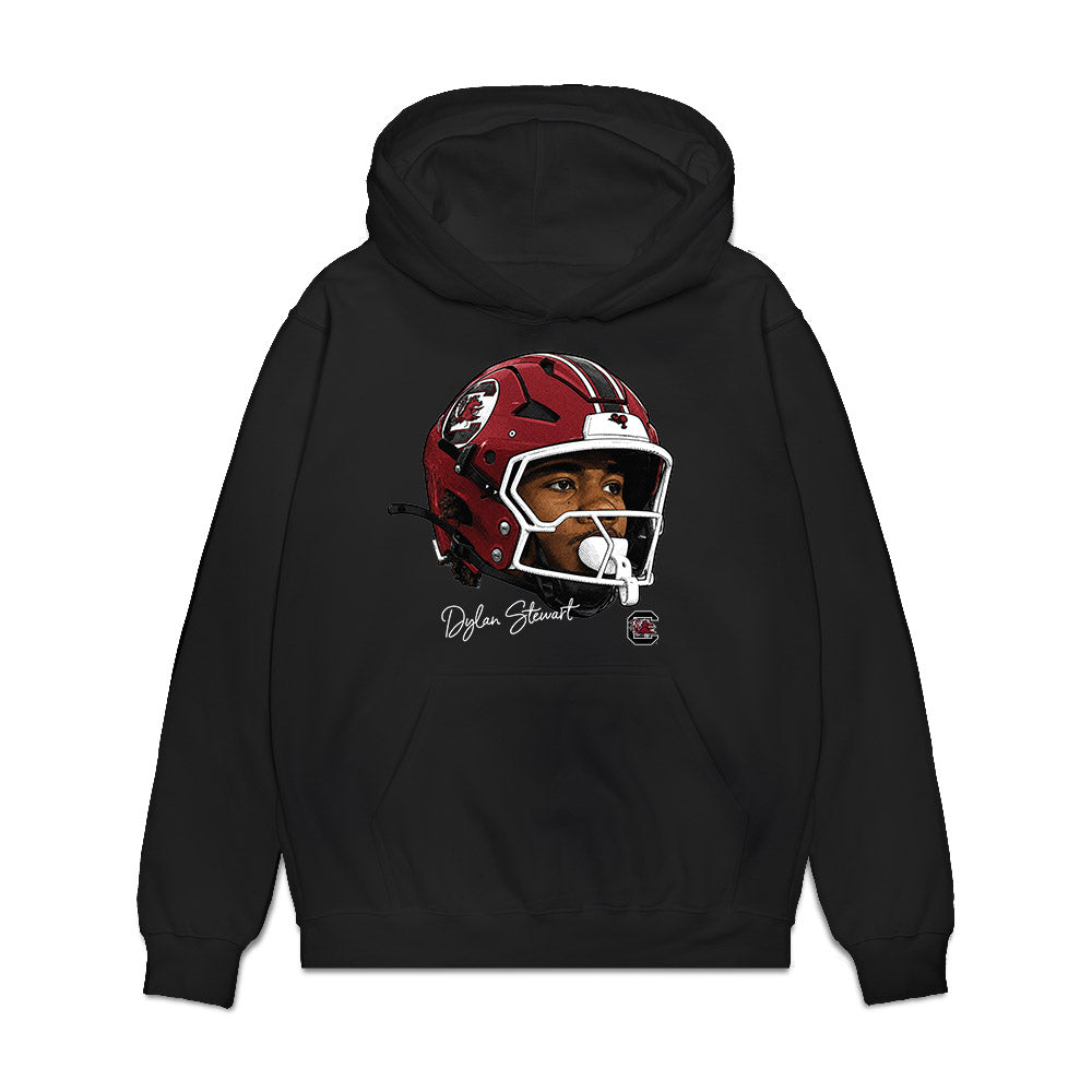 South Carolina - NCAA Football : Dylan Stewart - Game Face Premium Hooded Sweatshirt-0