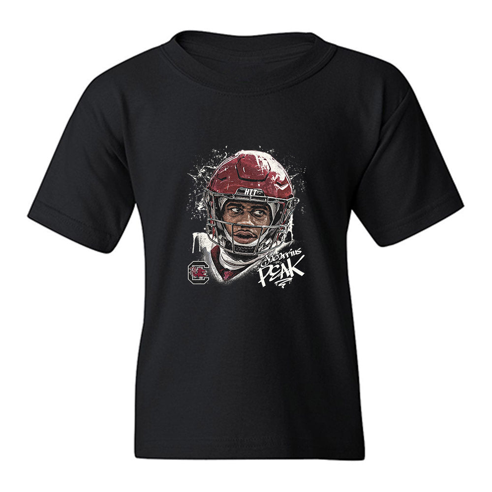 South Carolina - NCAA Football : Jacarrius Peak - Game Face Youth T-Shirt-0