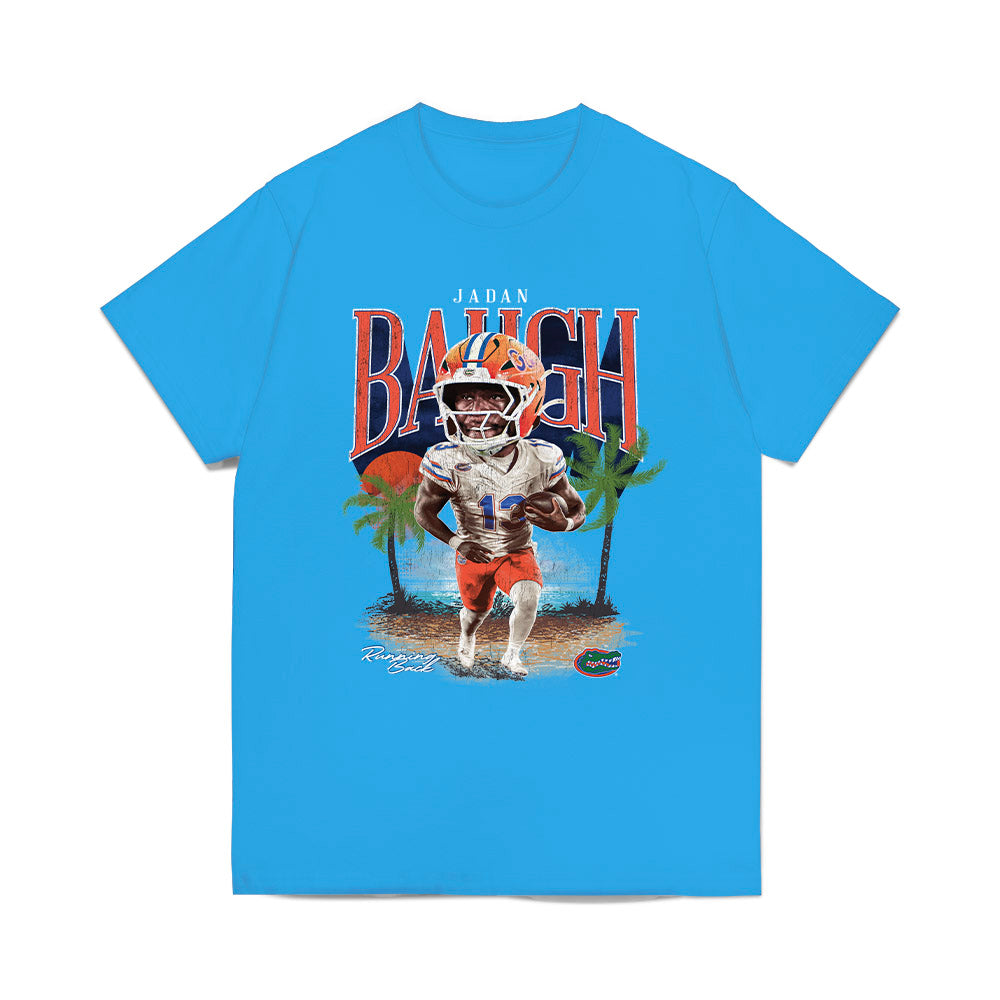 Florida - NCAA Football : Jadan Baugh - Caricature Comfort Colors T-Shirt-0