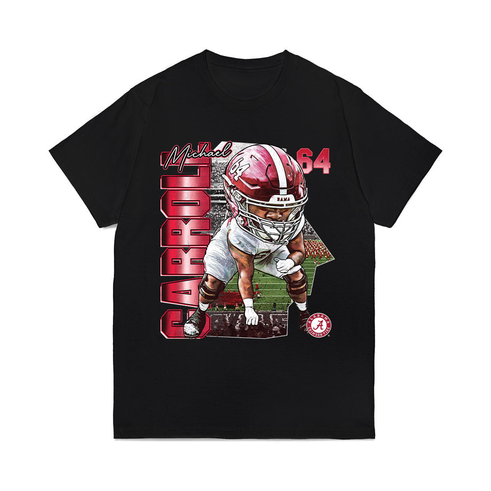 Alabama - NCAA Football : Michael Carroll - Caricature Comfort Colors T-Shirt-0