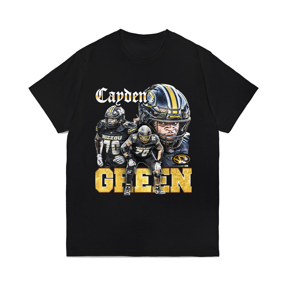 Missouri - NCAA Football : Cayden Green - Collage Comfort Colors T-Shirt-0