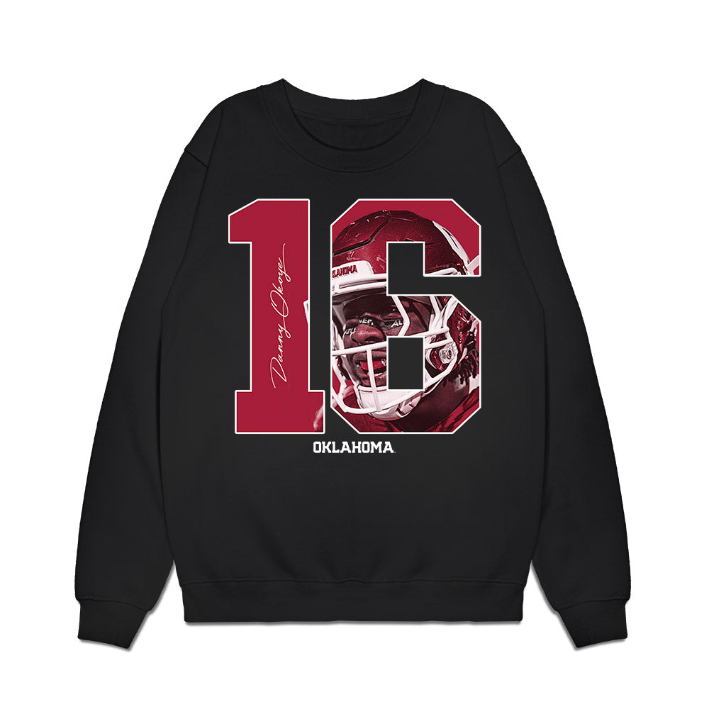 Oklahoma - NCAA Football : Danny Okoye - Graphic Premium Crewneck Sweatshirt-0