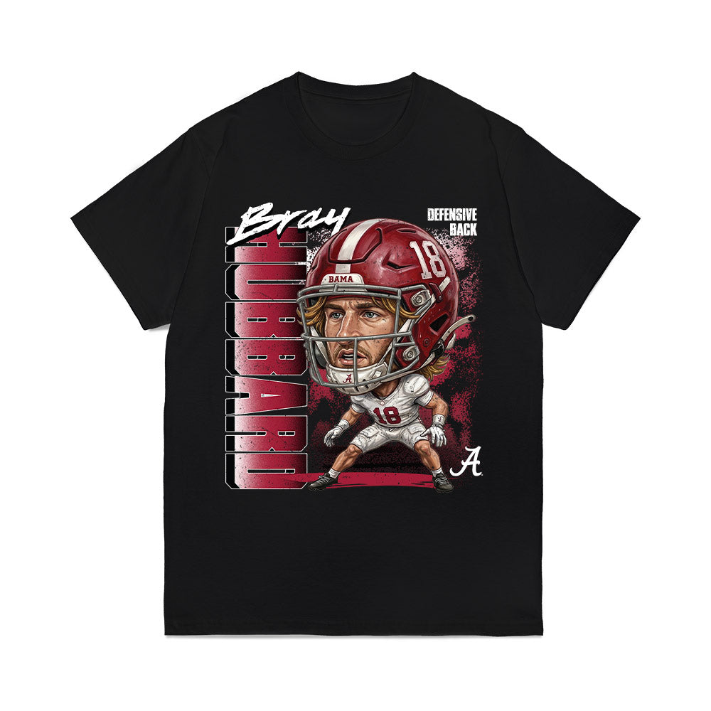 Alabama - NCAA Football : Bray Hubbard - Caricature Comfort Colors T-Shirt-0