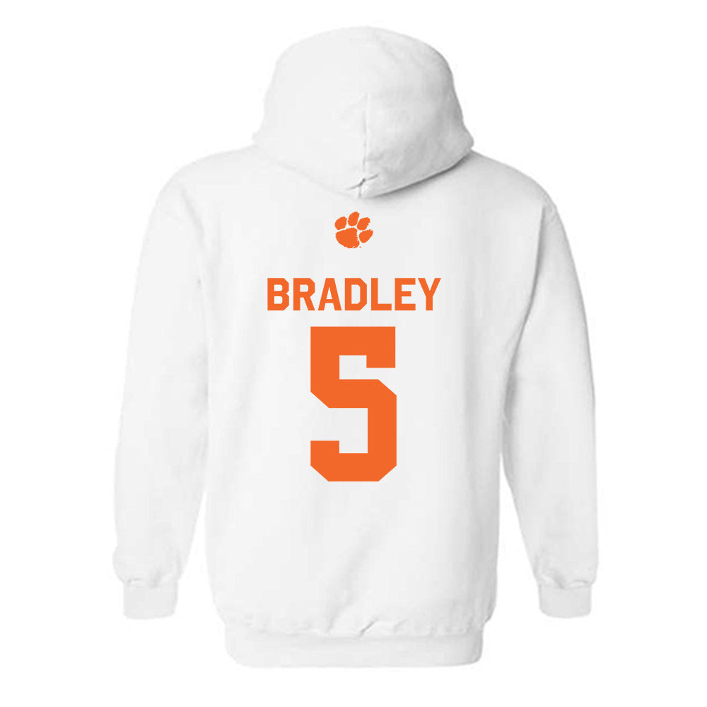 Clemson - NCAA Football : Brock Bradley - Classic Shersey Hooded Sweatshirt-1