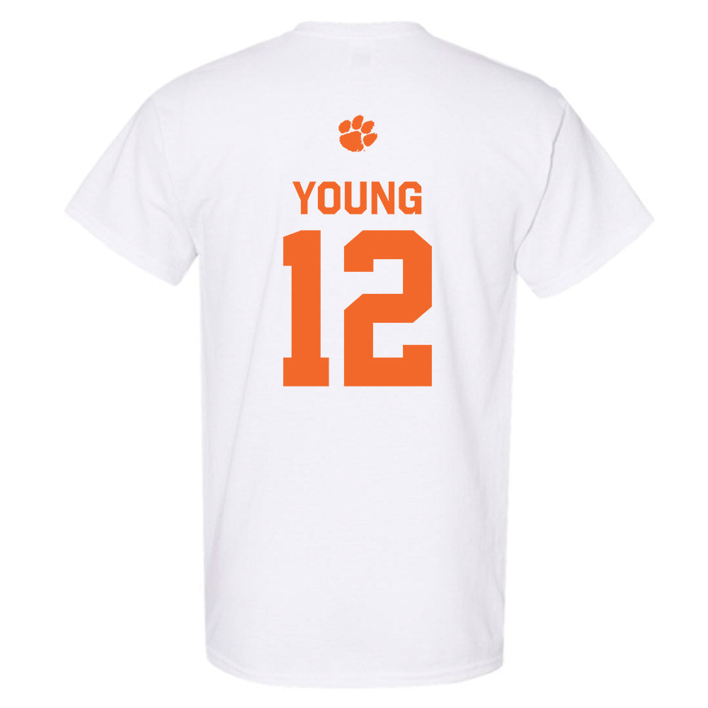 Clemson - NCAA Football : Shavar Young - Classic Shersey T-Shirt-1